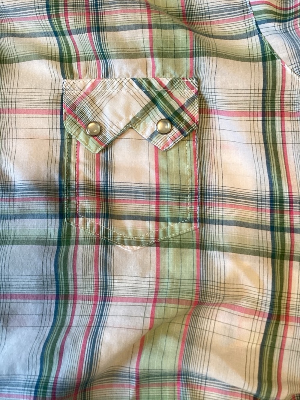 Wrangler Y2K western plaid shirt - Picture 6 of 8